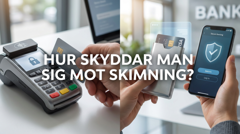Hur skyddar man sig mot skimning?