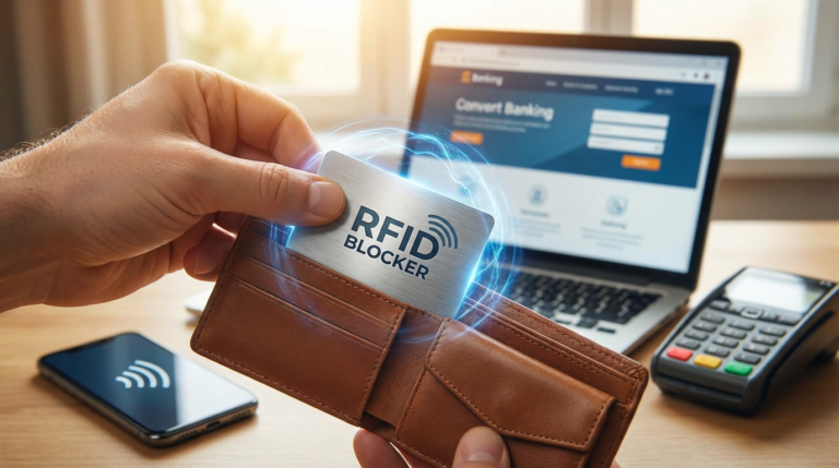 RFID-blockerande Kort: Din Förvarssköld mot Digital Skimning
