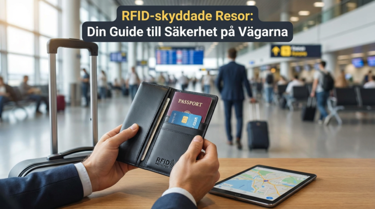 RFID-skyddade Resor: Din Guide till Säkerhet på Vägarna