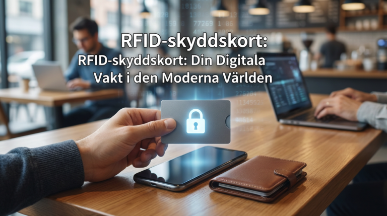 RFID-skyddskort: Din Digitala Vakt i den Moderna Världen