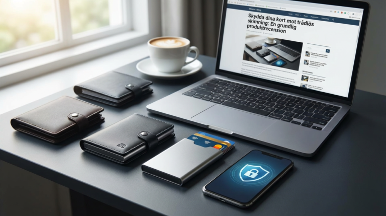Skydda dina kort mot trådlös skimning: En grundlig produktrecension