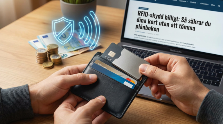 RFID-skydd billigt: Så säkrar du dina kort utan att tömma plånboken