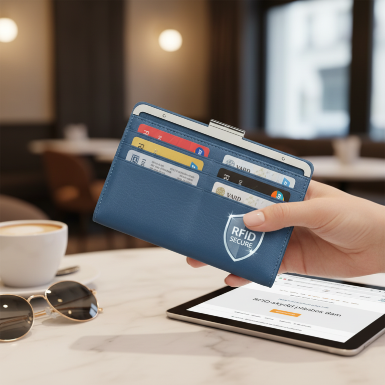 RFID‑skydd plånbok dam – komplett guide till säker och stilfull plånbok