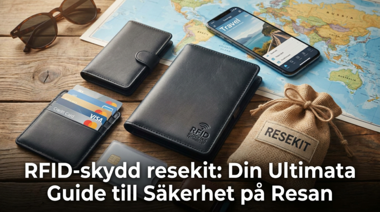 RFID-skydd resekit: Din Ultimata Guide till Säkerhet på Resan