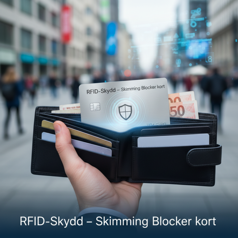 RFID‑Skydd – Skimming Blocker kort