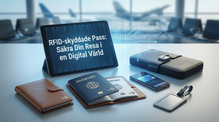 RFID-skyddade Pass: Säkra Din Resa i en Digital Värld