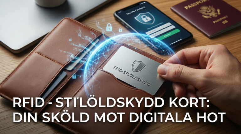 RFID-stöldskydd Kort: Din Sköld mot Digitala Hot