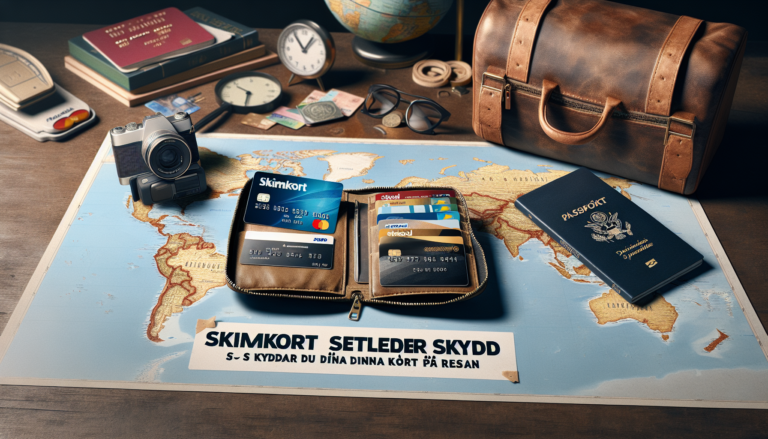 Skimkort semester skydd: Så skyddar du dina kort på resan