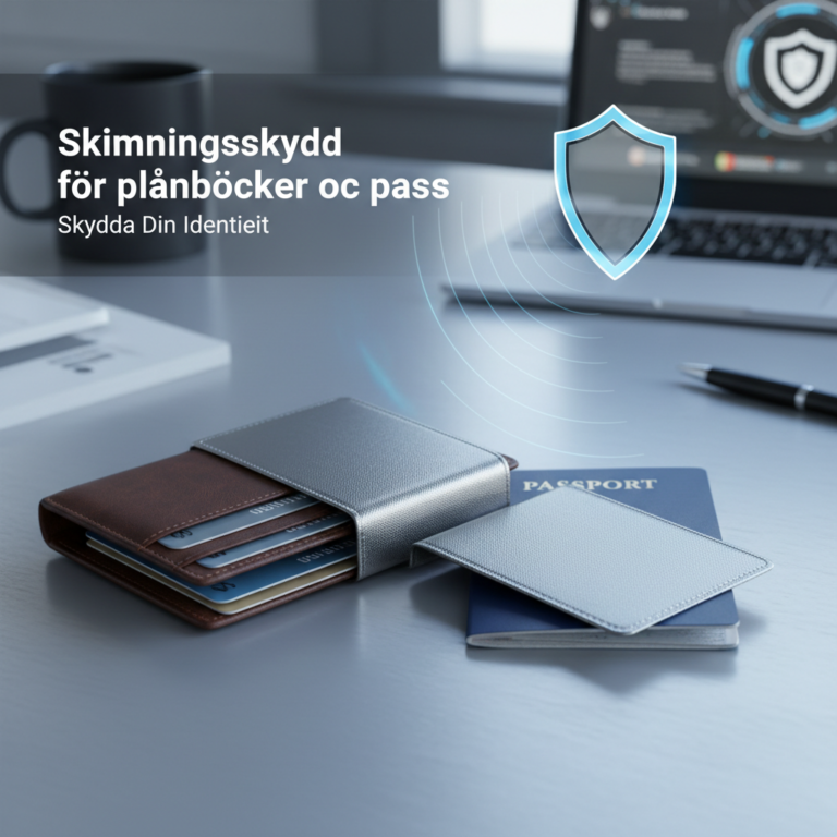 Skimningsskydd för plånböcker och pass