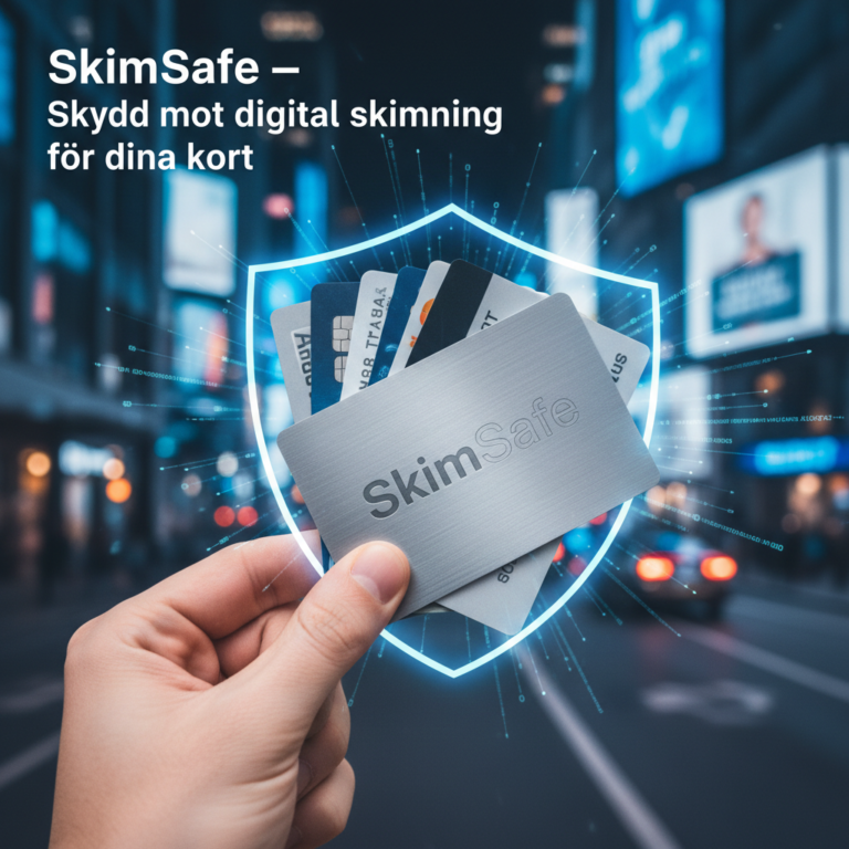 SkimSafe — Skydd mot digital skimning för dina kort
