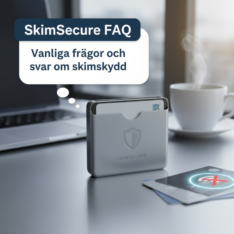 SkimSecure FAQ – Vanliga frågor och svar om skimskydd