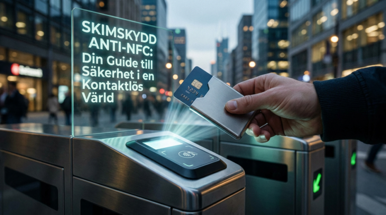 Skimskydd anti-NFC: Din Guide till Säkerhet i en Kontaktlös Värld