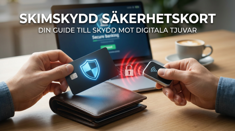 Skimskydd säkerhetskort: Din guide till skydd mot digitala tjuvar