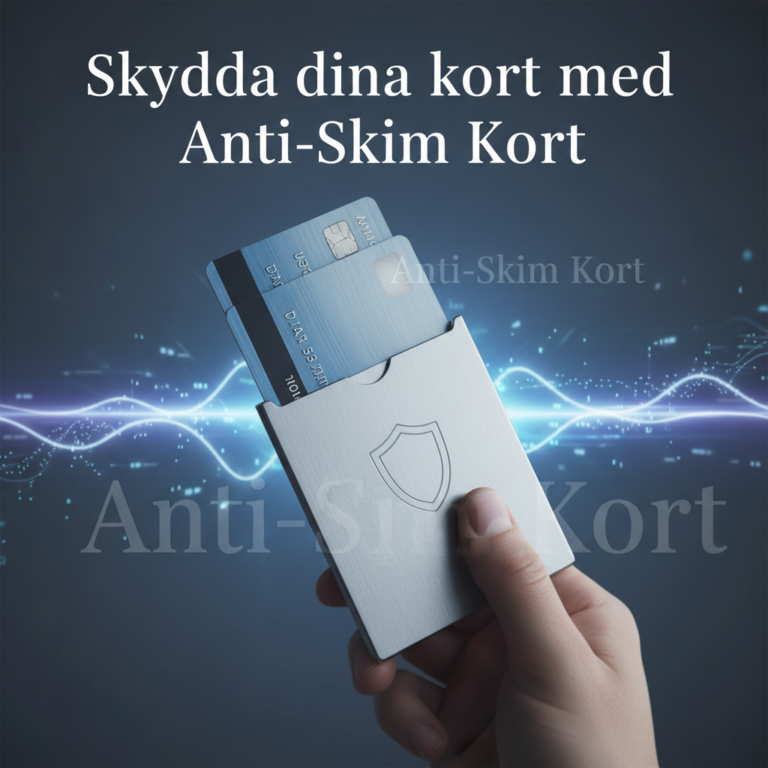 Skydda dina kort med Anti‑Skim Kort