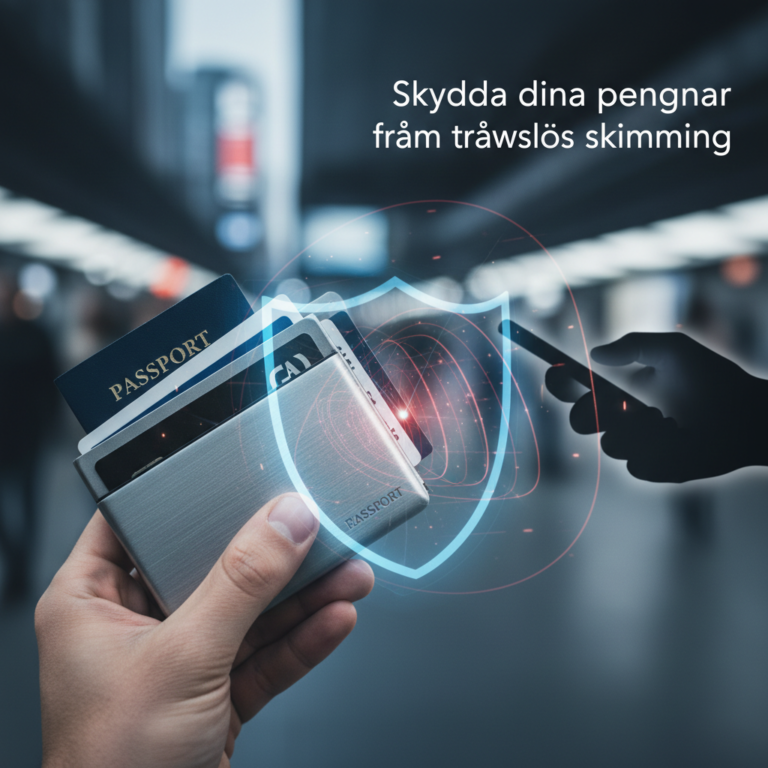 Skydda dina pengar från trådlös skimming