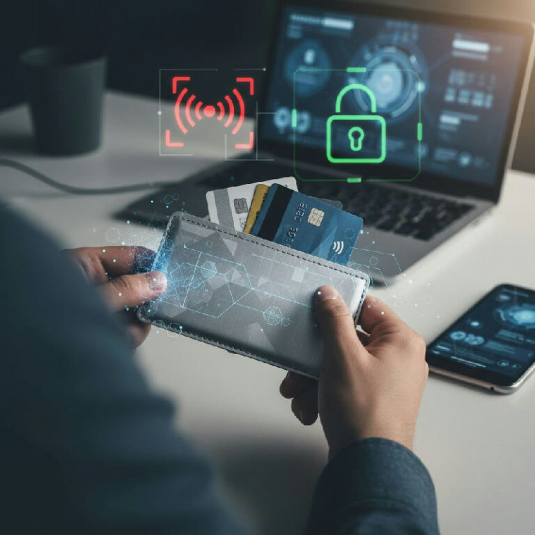 Skydda bankkort mot trådlös skimming – komplett guide